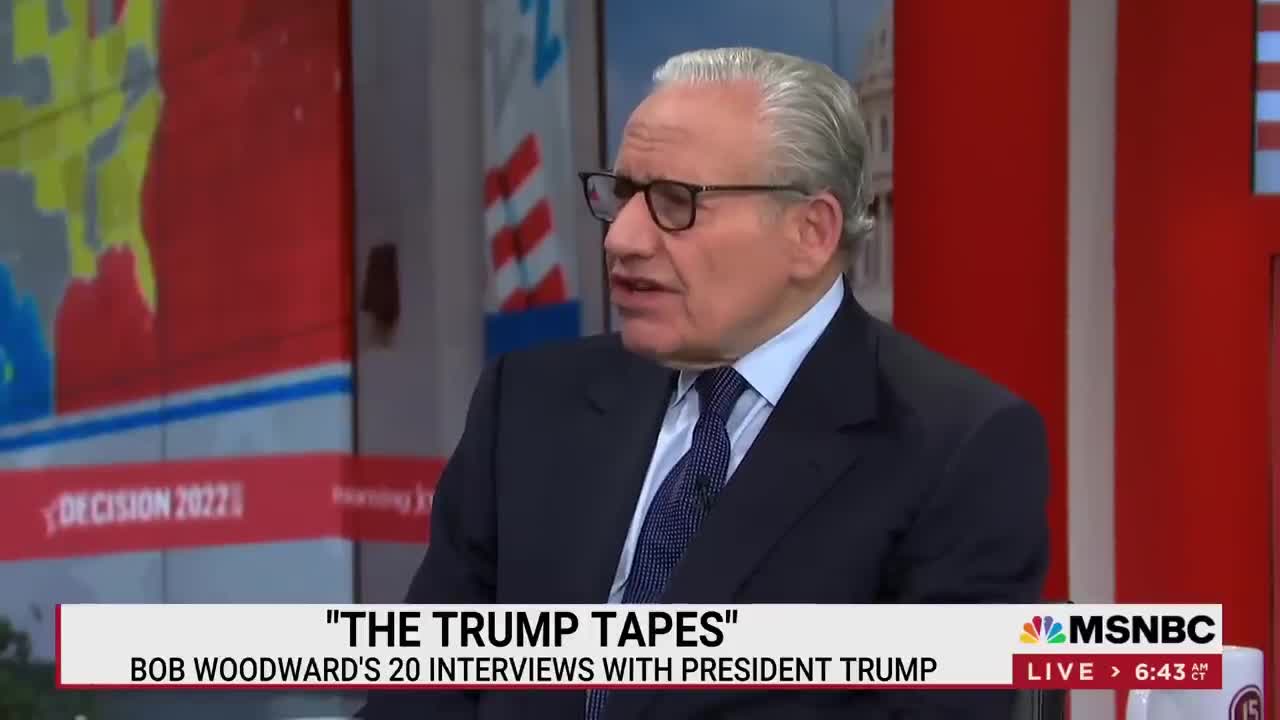 Trump Tells Woodward In 2020 He 'Wanted To Always Play It Down' On Covid