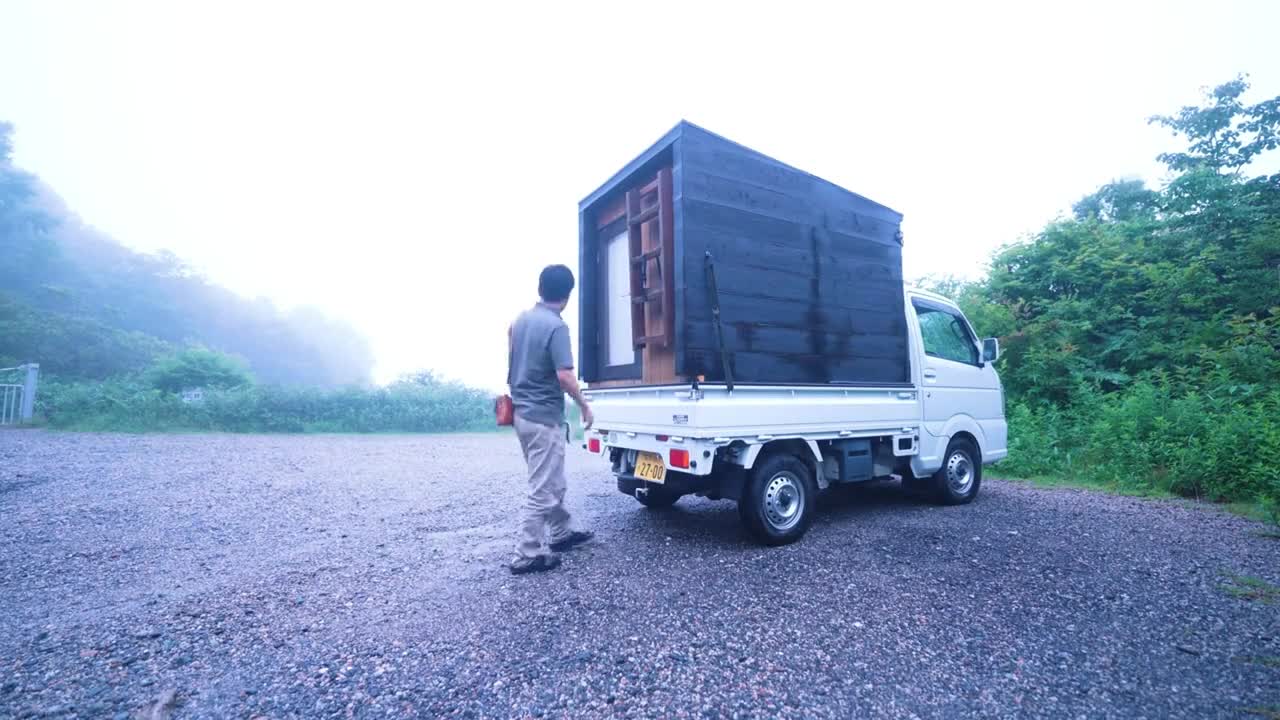 Car camping, enjoy one's outdoor time