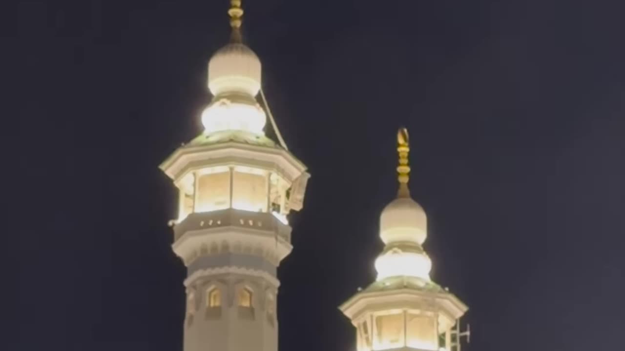 Masha Allah Subhan Allah A gorgeous view of Masjid Al Hara'am. #viralvideo #viralshort #viral