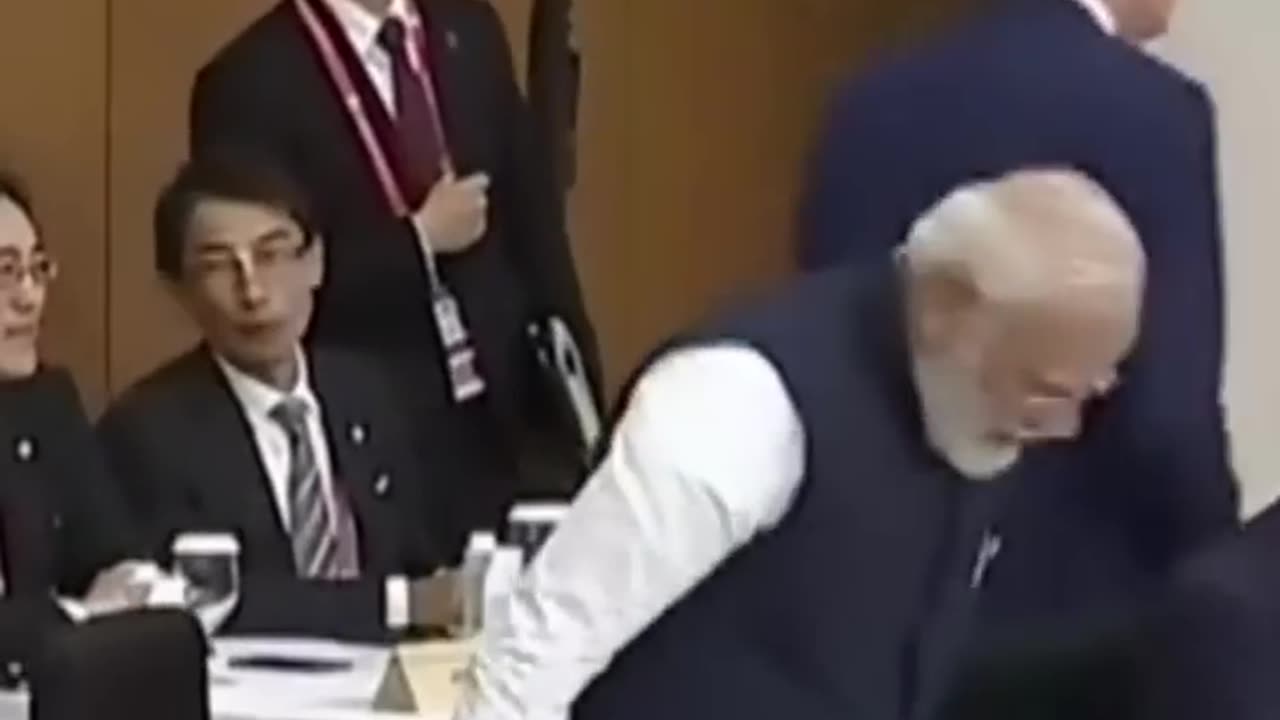 A warm meeting between pm modi and us president Biden at Hiroshima G7summit