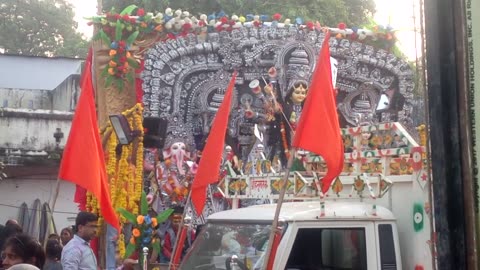 indian festival of durga festival held at my hometown mankapur