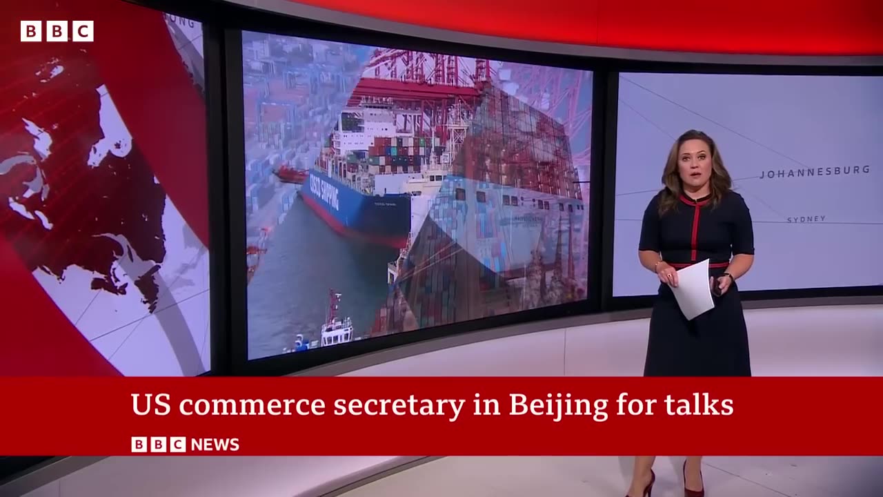 US and china meet to 'thaw'out trade tensions