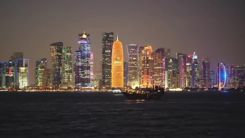 Qatar 2022 Doha No Copyright Video Stock Footage