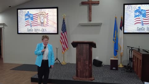 Robin Carder at Canadian County Lion's Den May 9, 2024