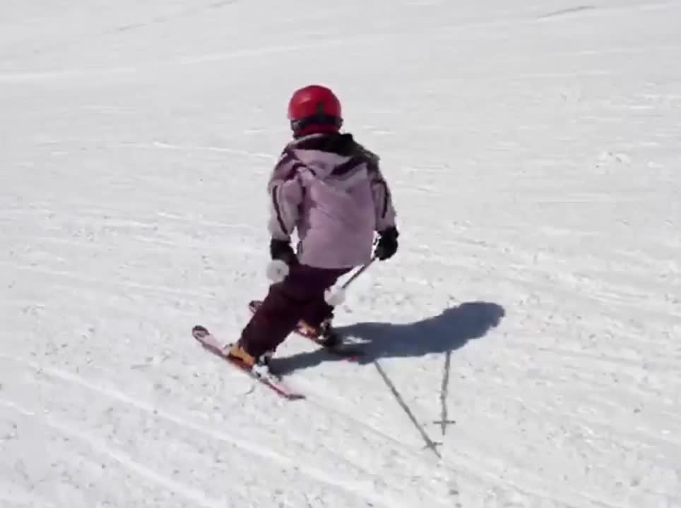 This Talented Skier Kid Was Going Smoothly Until He Slipped And Fell Into A Flip