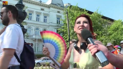 MAGYARUL rímelő ázsiai meleg FRADISTA a Pride-on! | Budapest Pride 2023