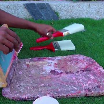 Colour bursh manufacturing fantastic idea