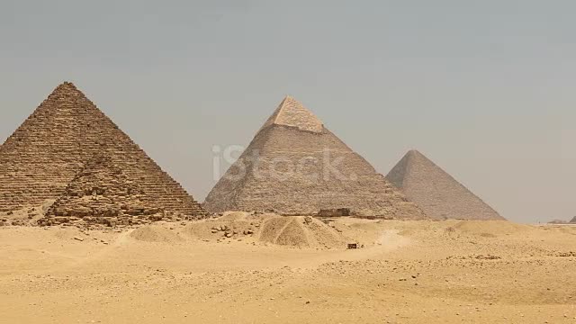 Here are the Egyptian pyramids