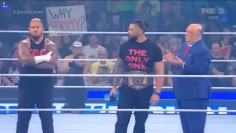 Roman Reigns Attack solo sikoa after jey attack roman At SmackDown| WWE smackdown highlights today |