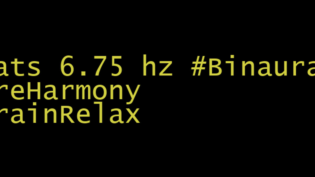 binaural_beats_6.75hz_SleepWell WhiteNoise ASMRBinaural