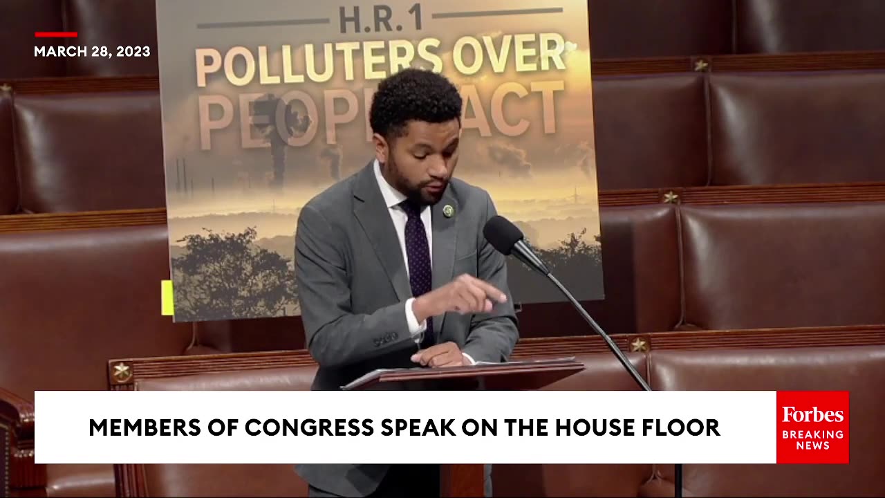 'What About The Real Cost- The Cost Of Life'- Maxwell Frost Berates GOP Over New Energy Bill