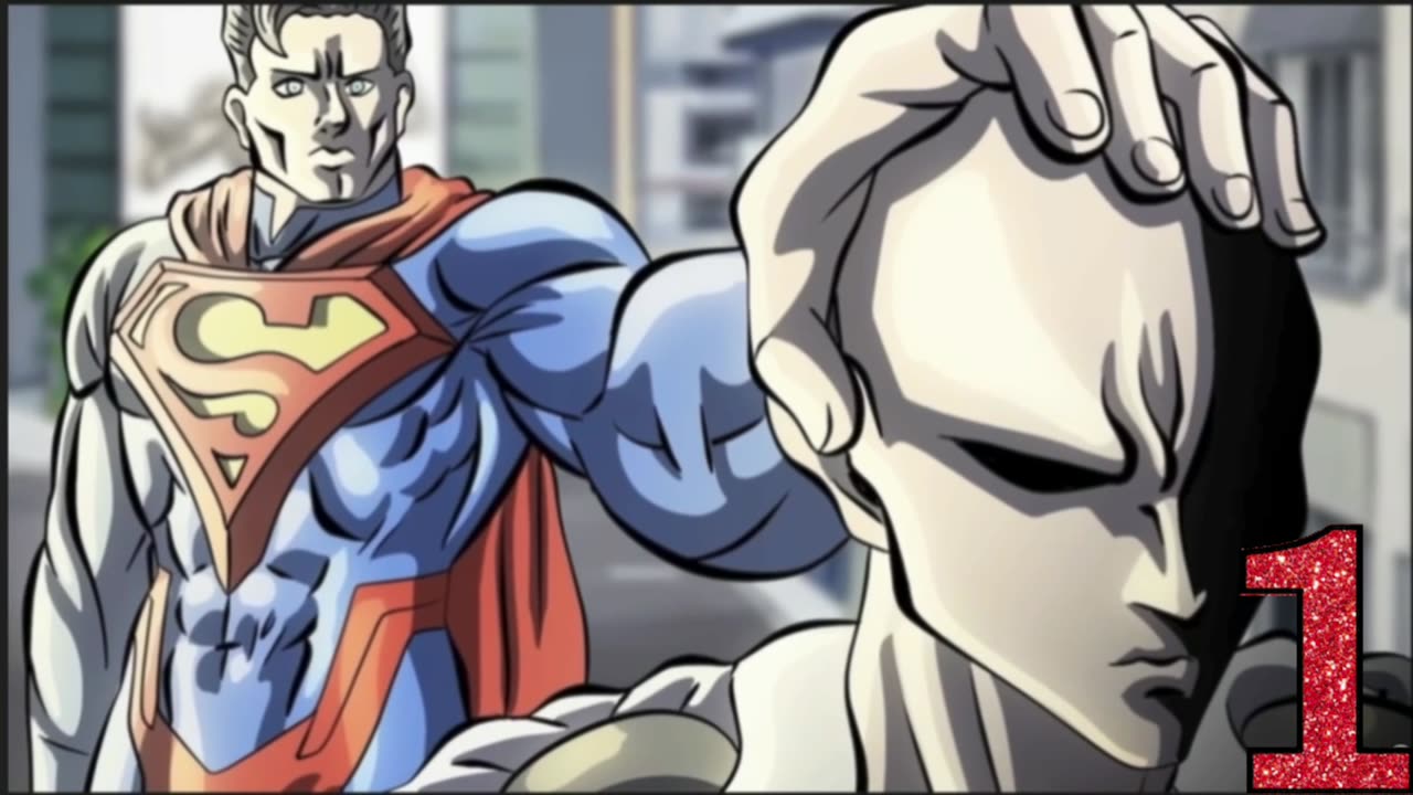 One Punch Man VS Superman