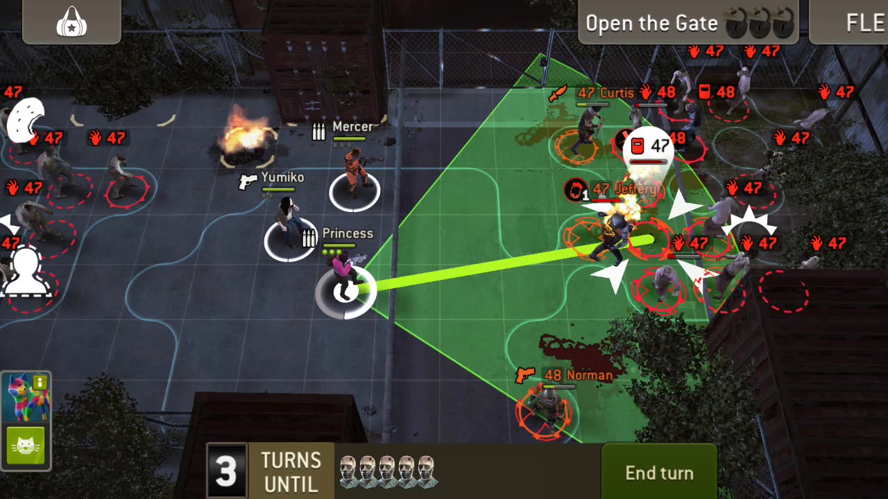 The Walking Dead No Man's Land Hwacha Round 49