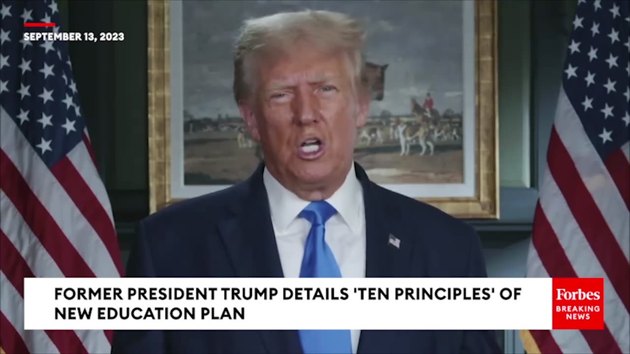 BREAKING NEWS: Trump Pledges To Close Education Department, Rips Biden's Education Record