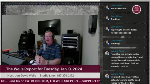 The Wells Report for Tuesday, January 9, 2024