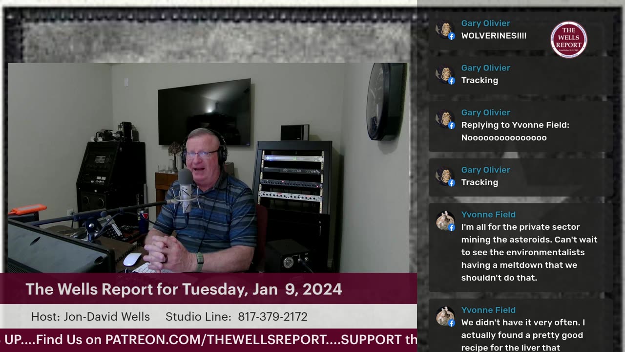 The Wells Report for Tuesday, January 9, 2024