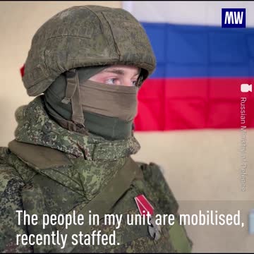 Russian serviceman about his mission