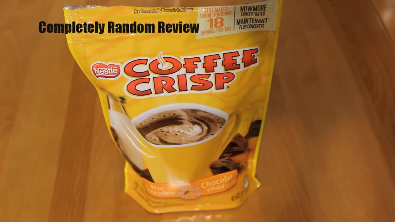 Nestle Coffee Crisp Hot Chocolate Review, completely random review