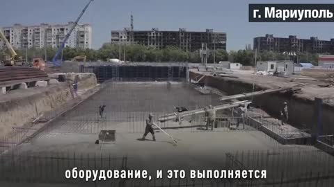 Ruští specialisté postaví novou nemocnici v Mariupolu