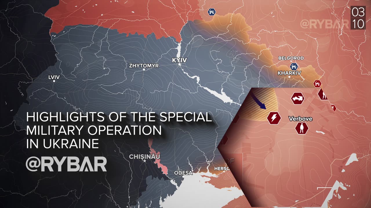 ❗️🇷🇺🇺🇦🎞 Rybar Daily Digest of the Special Military Operation: October 3, 2023