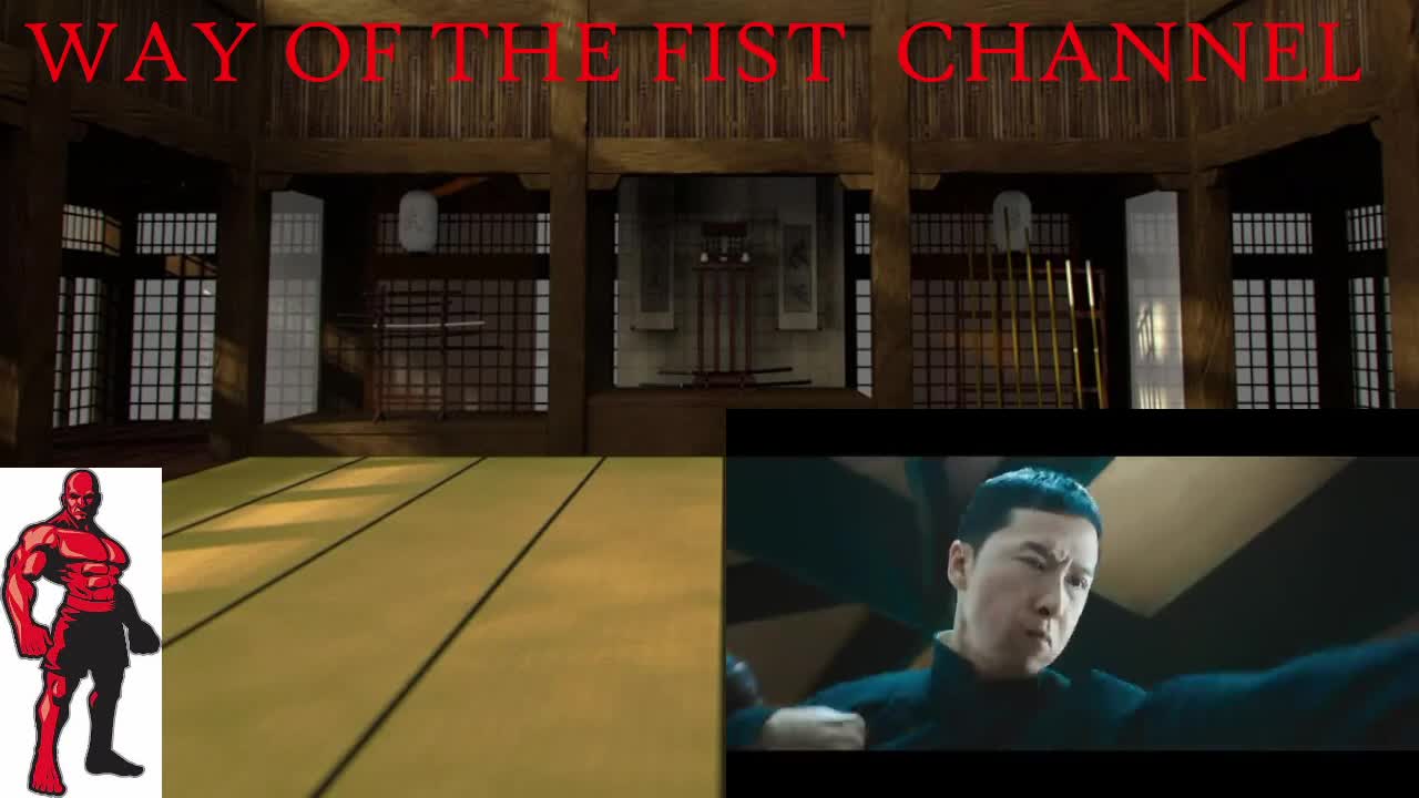 Knuckles's Reaction video of Ip man vs mike tyson fight