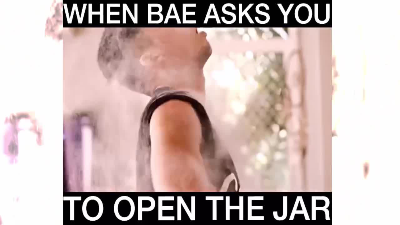 When Bae asks you to open the jar....