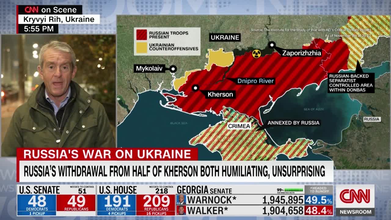 ‘It’s significant’ Putin orders troops to withdraw from Kherson