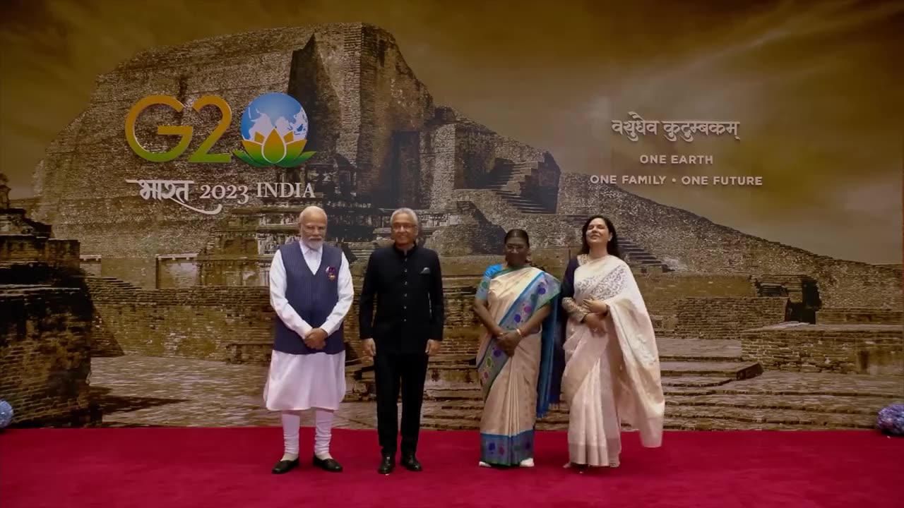 Exclusive visuals from Gala dinner during G20 Summit at Bharat Mandapam