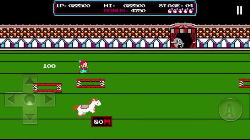 Circus game classic games atari games لعبة السرك اتاري5