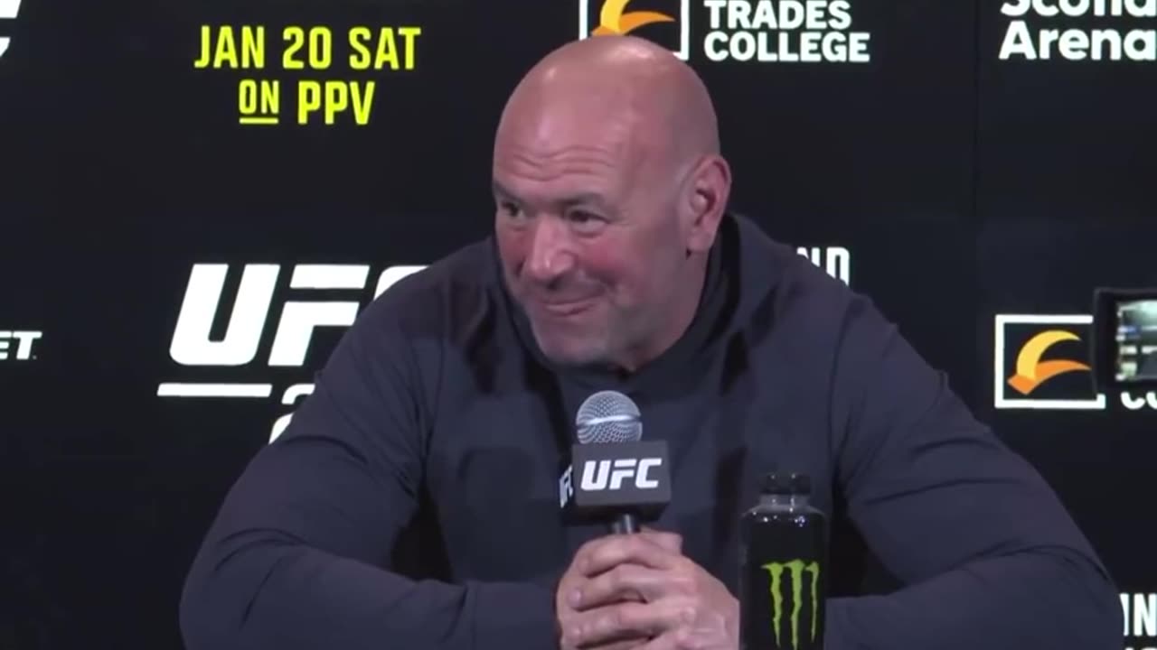 Dana White Takes A Powerful Stand -- 'Free Speech, Brother'