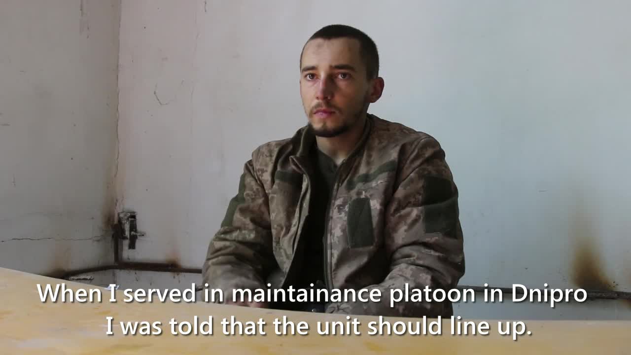 🇺🇦 Captured AFU soldier says Ukrainian command is sending untrained soldiers into battle