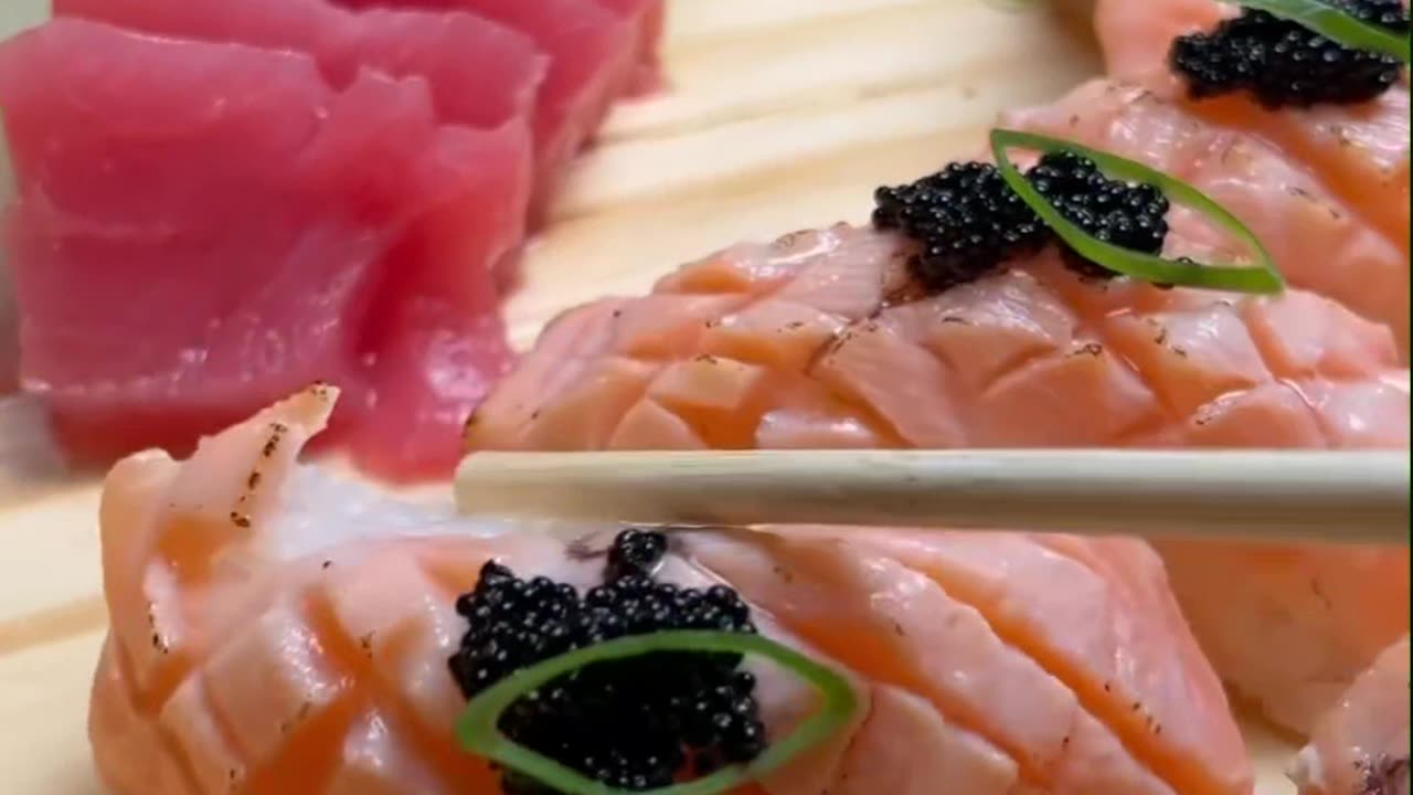 Comida de japonês crua