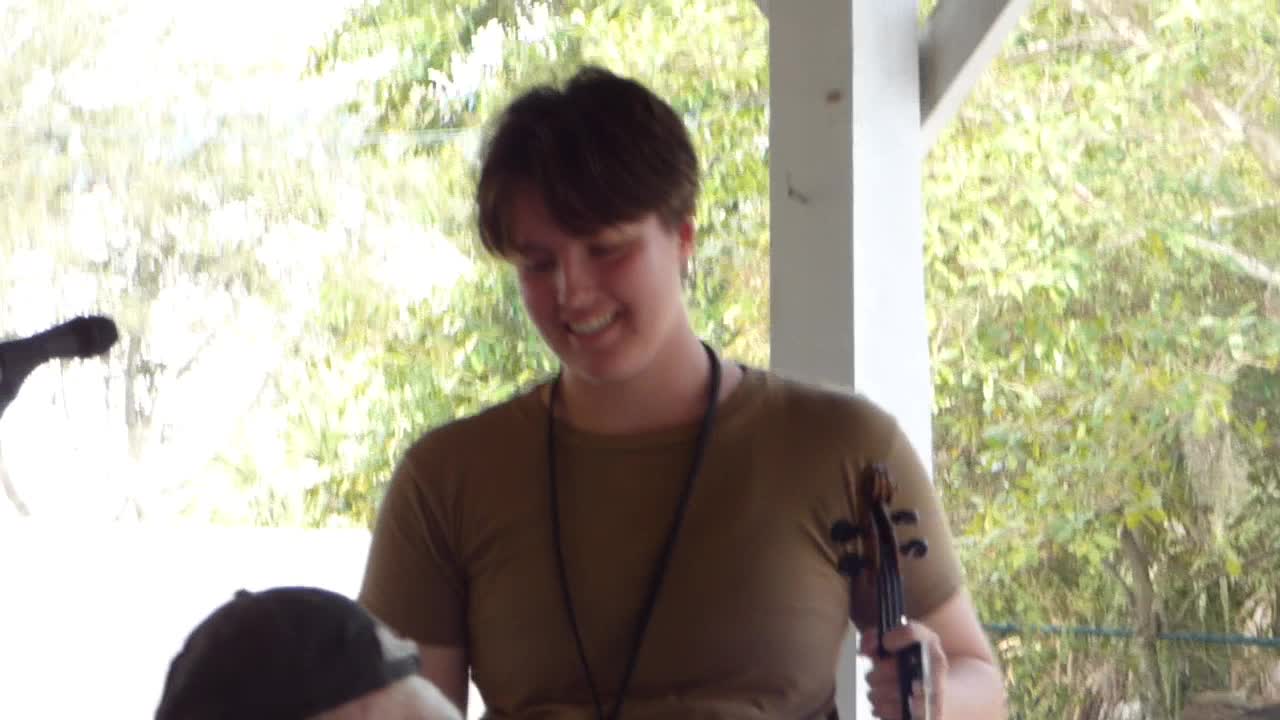 Marli at SFL Fair Fiddle Contest