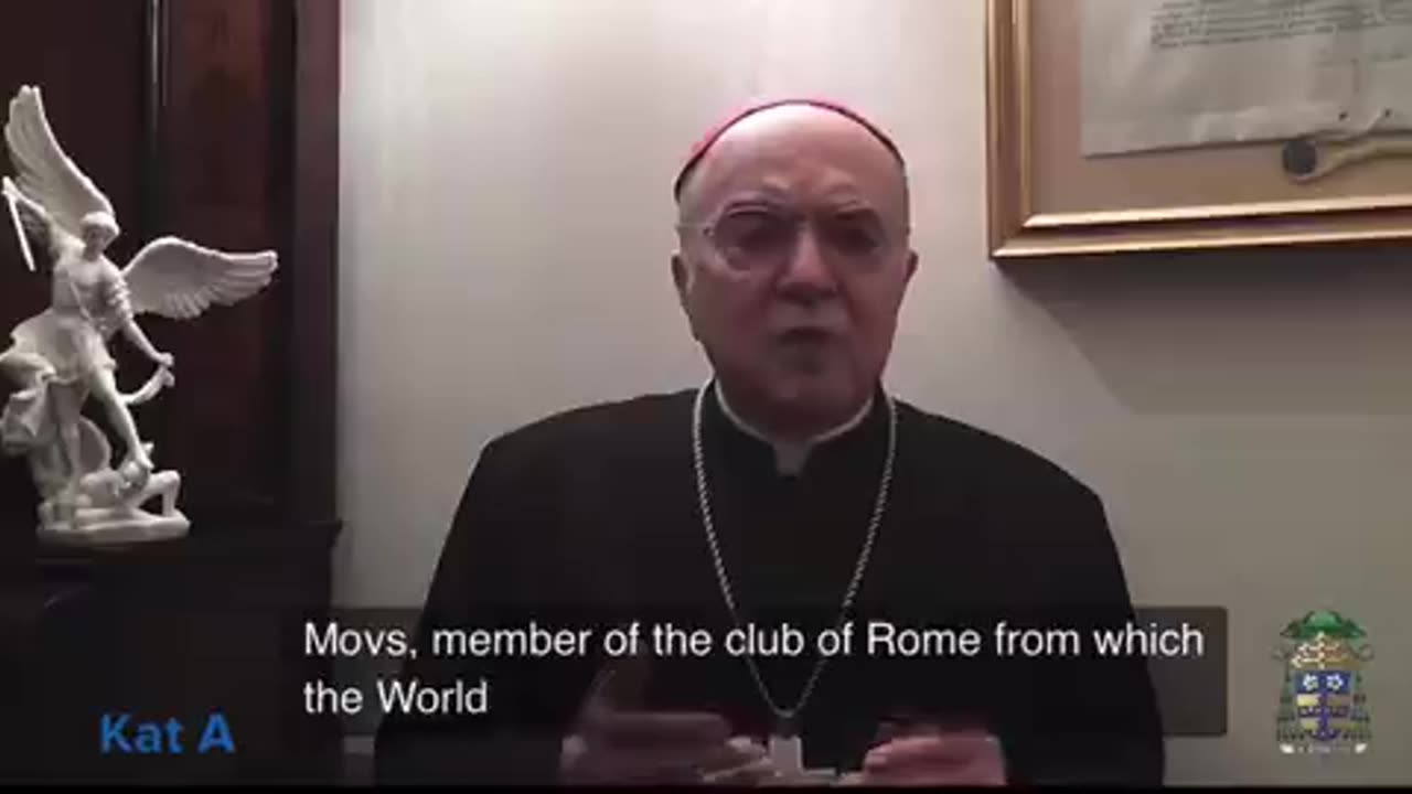 Monsignor Vigano - il pericolo del WEF