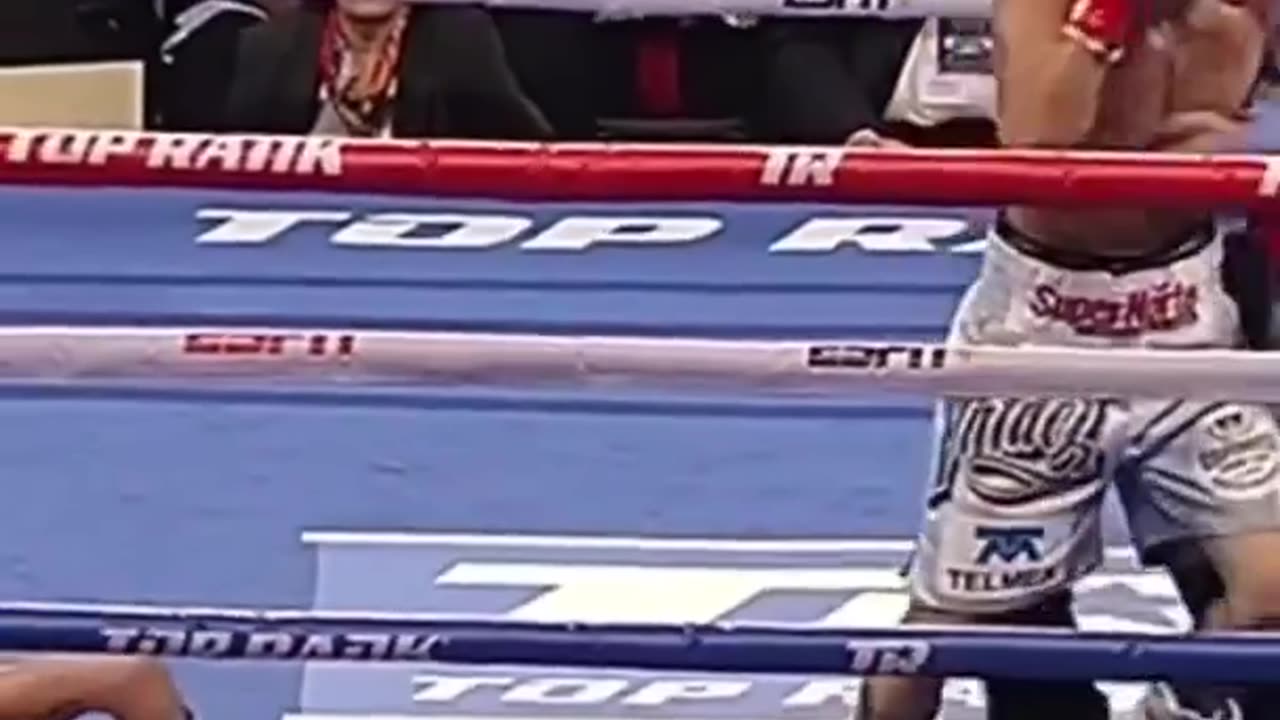 Stopped him in his tracks Oscar Valdez