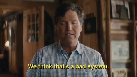 Tucker Carlson announcing he's moving his show to Twitter.