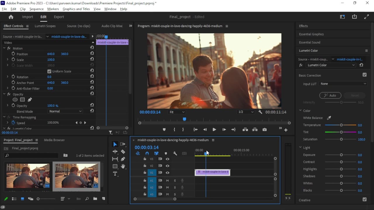 Adobe Premiere Pro – 7 Cinematic LUTs Pack - Free Download
