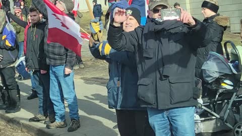 Edmonton Freedom Convoy February 12th., 2022