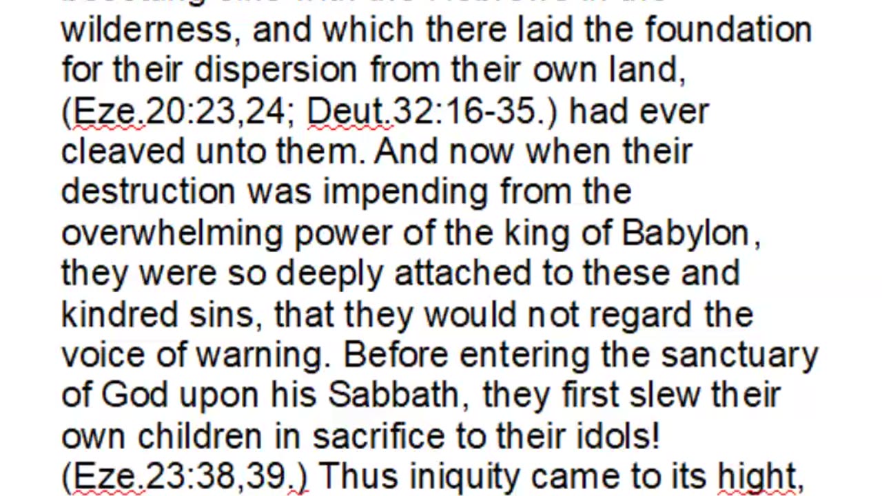 History of the Sabbath and First Day of the Week, Part 5