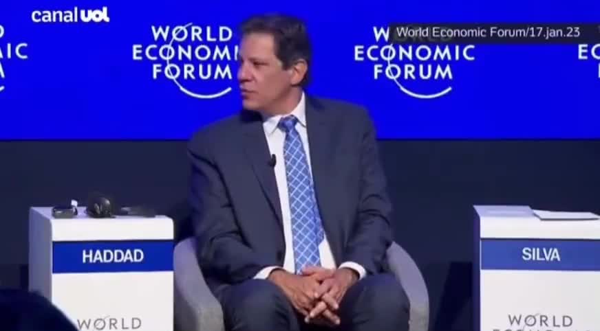 MINISTER OF ECONOMY OF BRAZIL, INTERVIEWED LIVE IN DAVOS, ADVISES CONSUMERS NOT TO USE PRODUCTS FROM THOSE WHO ARE OF "RIGHT"