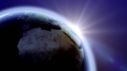 The view from our of space of planet Earth