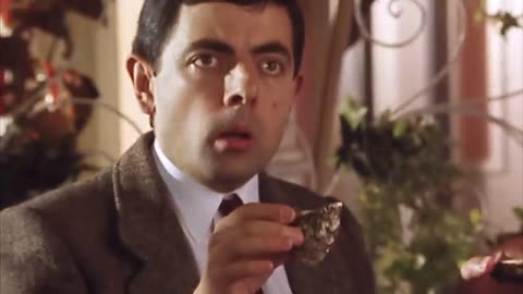 mr bean horror clip