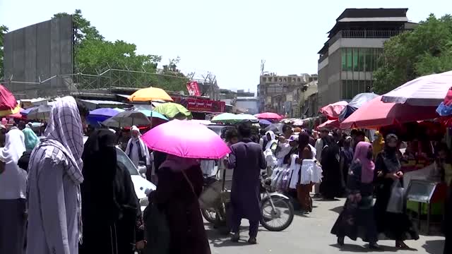 Female TV presenters cover faces after Taliban rule