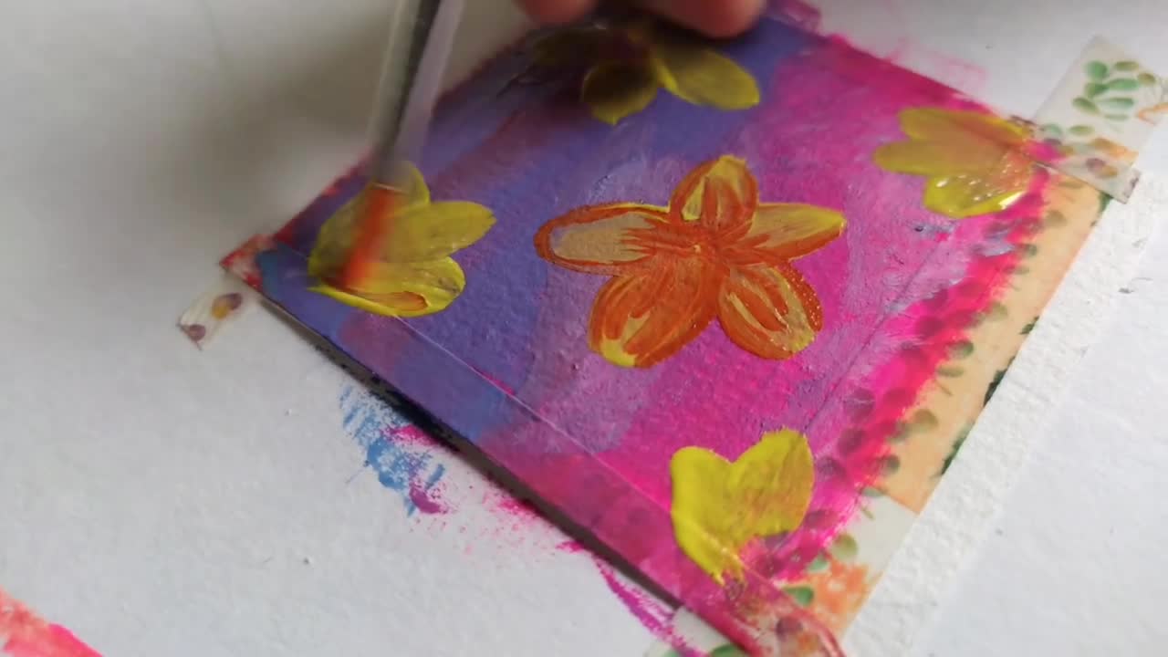 Mini Polaroid Painting (part 4)