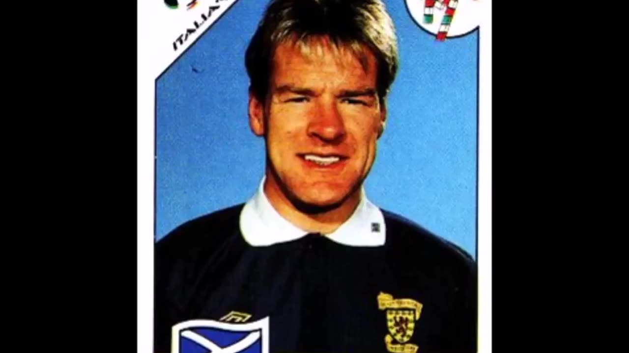 PANINI STICKERS SCOTLAND TEAM WORLD CUP 1990