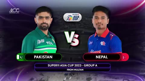 Super11 Asia Cup 2023 | Match 1 Pakistan VS Nepal Highlights