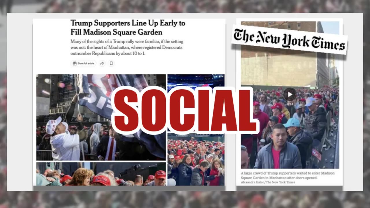 Fact Check: Photo Does NOT Show Crowd At Trump Madison Square Garden Rally -- 2011 Obama Crowd