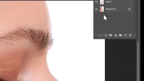 Nose shape change just a minute in Photoshop