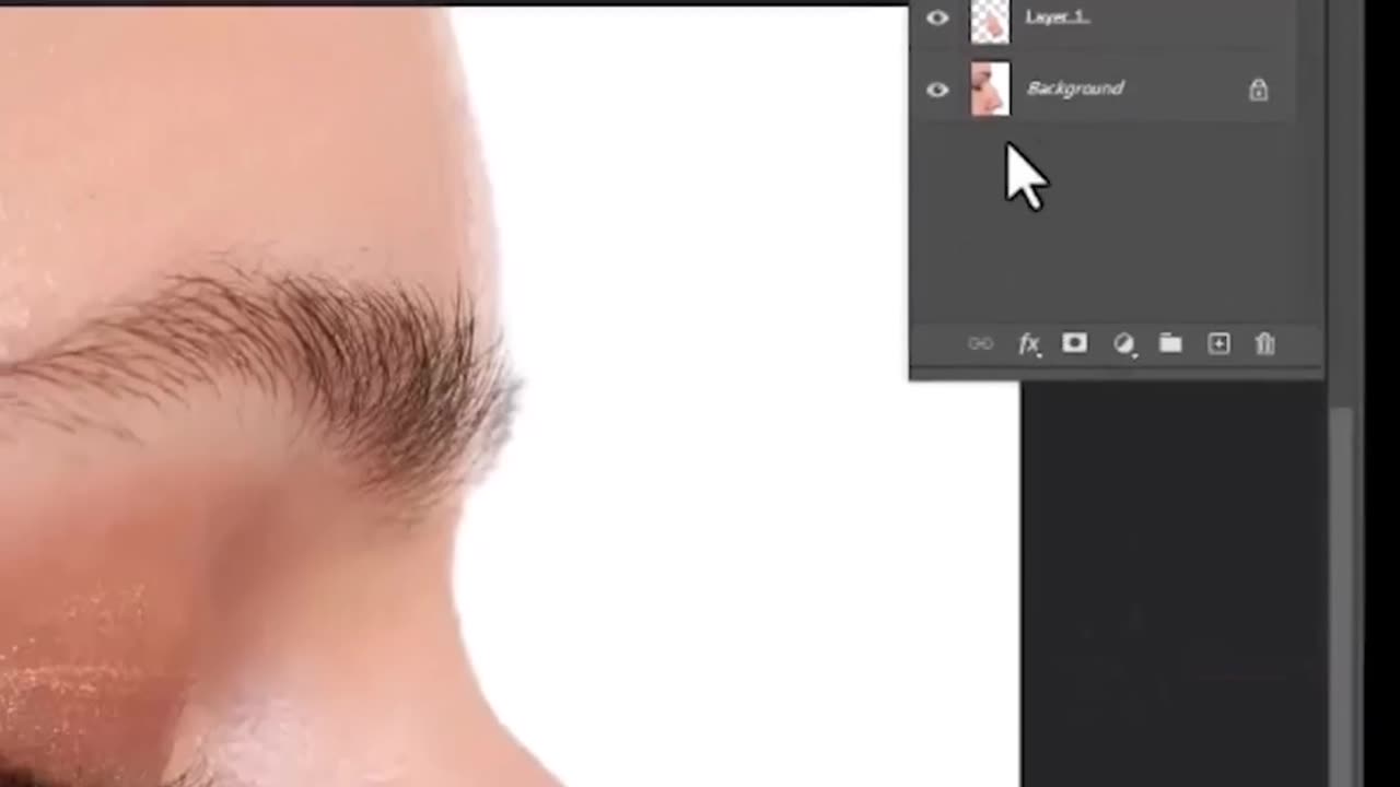 Nose shape change just a minute in Photoshop