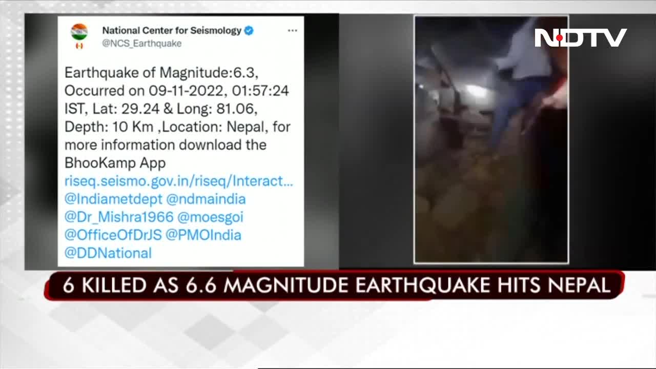 Strong Tremors Felt In Delhi, Neighbouring Areas After Earthquake In Nepal